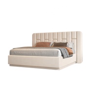 Modernes Luxuriöses Europäisches Design Neues Vollständig Gepolstertes Bett Queen-King-Size Moderne Schlafzimmermöbel