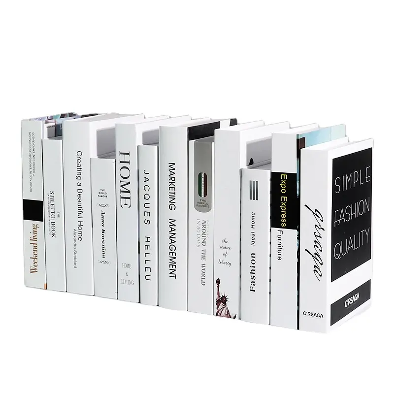 Caja de libro de personalización al por mayor caja de regalo estilo libro de embalaje caja de libro falso