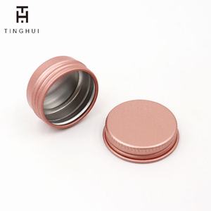 กระปุกอะลูมิเนียมเปล่าขนาด 5 มล./10 มล./15 มล. สำหรับครีม บาล์ม เล็บ เทียน ภาชนะเครื่องสำอาง ขวดรีฟิล กระป๋องชา กล่องโลหะขนาดเล็ก - Product Image 3