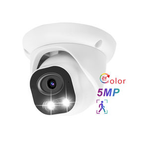 Câmera de Vigilância Dome <span class=keywords><strong>IP</strong></span> PoE Inteligente de <span class=keywords><strong>5MP</strong></span> com Áudio Detecção Humana Visão Noturna para Segurança Externa - Product Image 1
