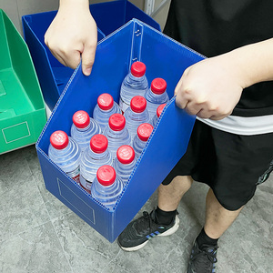 Thiết kế mới nhiều lớp sóng nhựa hộp tập tin Polypropylene doanh thu lưu trữ có thể gập lại tài liệu <span class=keywords><strong>bin</strong></span> hàng hóa thiết bị lưu trữ - Product Image 4