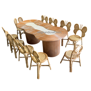 Silla Infantil de Ratán Hecha a Mano para Fiestas de Cumpleaños, Asiento Infantil de Mimbre Ecológico, Estilo Boho Ligero - Product Image 2