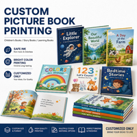 Servicios de Impresión de Libros Personalizados: Tapa Dura, Tapa Blanda, Impresión de Novelas Infantiles con Diseño Gráfico