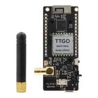 Carte de Développement LILYGO TTGO T3 LoRa32 V1.6.1 ESP32 Module LoRa WiFi Bluetooth 433/868/915/923Mhz avec OLED 0,96''