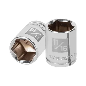 Boîte de 6 douilles à 6 points de 11/16 po, entraînement 3/8 po, TRUPER - Product Image 1
