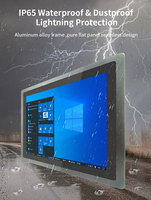 Monitor industrial de pantalla táctil capacitiva de 10 puntos de 15,6/21,5/18,5 pulgadas con marco de aleación de aluminio Resolución de 1920x1080