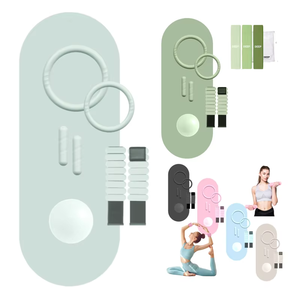 Nhà Máy Giá Biểu Tượng Tùy Chỉnh Silicone Quả Tạ Điện Vòng Yoga Mat Nhà Phòng Tập Thể Dục Tập Thể Dục Yoga Pilates Phụ Kiện Pilates Kit - Product Image 4