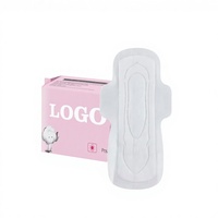 Serviettes hygiéniques jetables en coton biologique super absorbantes et respirantes avec ailettes anti-fuites 245 mm pour femmes