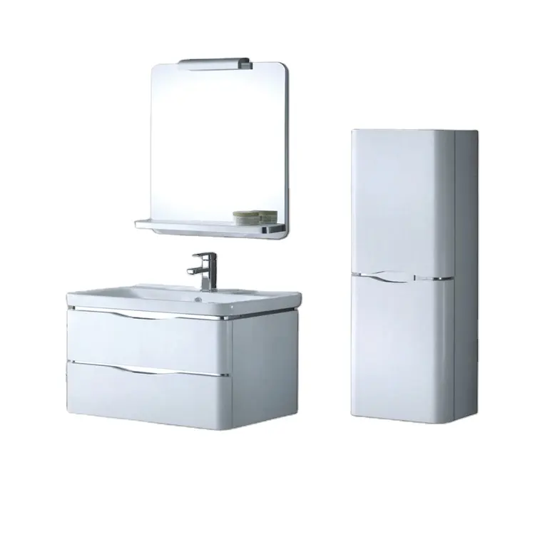 Waterproof Sink Cabinet Bathroom With Side Cabinet