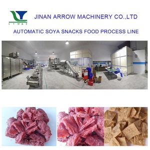 Extrusora de <span class=keywords><strong>soja</strong></span> con alto contenido de proteína, planta automática de fabricación de alimentos de proteína de <span class=keywords><strong>soja</strong></span> con componente de motor central de aplicación TVP - Product Image 3