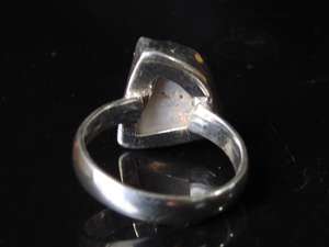 Australian <b>Opal</b> Natural Polished Prong Setting <b>Silver</b> Gemstone Classic Engagement Party Anniversary Wedding Gift Third Party - Product Image 6