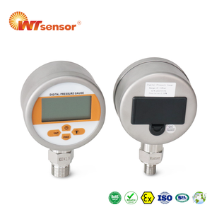 Manomètre numérique PCM590 800Nit 0,5%FS avec écran LCD HD haute précision, alimenté par batterie, pour la mesure de l'eau, de l'huile et du gaz - Product Image 1
