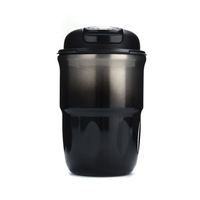 Cadeaux IStapromo, gobelet à eau isotherme à double paroi avec logo personnalisé, nouveau design classique, étui en cuir portable pour voiture, cadeau d'affaires