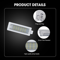 Accessoires de voiture Lampe de porte de courtoisie pour E81 E82 E87 E88 E90 E91 E92 E60 X3 E70 Z4