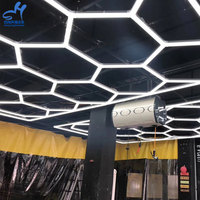 Lumière de détail Led hexagonale de haute qualité, lumière Led de Type nid d'abeille pour Garage