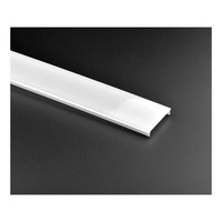 Profil en aluminium LED 55*35mm avec diffuseur de couvercle PC pour bande LED LED lumière linéaire encastrée montée