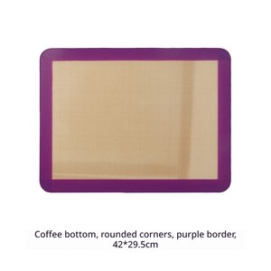 Tapis <span class=keywords><strong>de</strong></span> cuisson en silicone épaissi <span class=keywords><strong>de</strong></span> qualité alimentaire, super antidérapant pour pétrir la pâte, faire du pain, des gâteaux et des pâtisseries - Product Image 5