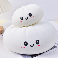 Oreiller anti-stress géant personnalisé en TPR souple, en forme de boulette de ravioli, jouet sensoriel pour la maison, le bureau, les fêtes ou comme cadeau
