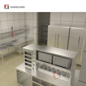 Komple Fast Food restoran ekipmanları Burger restoran mutfak ekipmanları malzemeleri bir durak satın alma - Product Image 3