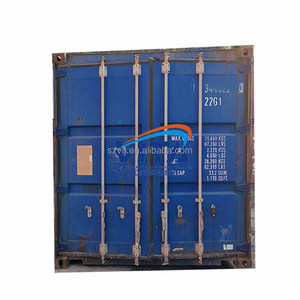 Conteneur d'expédition sec d'occasion de 20 pieds à vendre | Capacité de stockage et de <span class=keywords><strong>transport</strong></span> 33CBM certifiée ISO9001 - Product Image 5