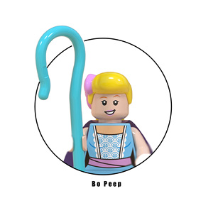 Personaggi di Cartoni Animati Space Ranger e Cowboy, Blocchi da Costruzione, Storia d'Avventura Classica, Action Figure, Mattoncini Fai-da-Te, Giocattoli da Regalo - Product Image 2