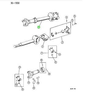Eje de Transmisión Trasero para Jeep 52099438 de Acero para Grand Cherokee 1994-1996, Pieza de Repuesto - Product Image 3