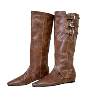 Stivale da Cowboy Occidentale da <span class=keywords><strong>Donna</strong></span> con Punta Rialzata, Staccabile e Indossabile in Due Modi, con Gambale Medio - Product Image 5