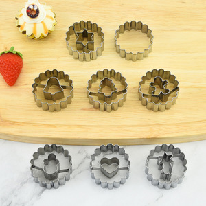 8 Pcs Thiết Lập Thép Không Gỉ Mini Giáng Sinh <span class=keywords><strong>Linzer</strong></span> <span class=keywords><strong>Cookie</strong></span> Pastry Cắt Nướng Công Cụ Cho Giáng Sinh Mùa Đông Món Quà Kỳ Nghỉ - Product Image 6