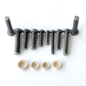 Goujons à tête <span class=keywords><strong>plate</strong></span> en acier au carbone ISO13918 pour connecteur de cisaillement par soudage, finition phosphate avec embouts en céramique - Product Image 6