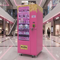 Distributeur Automatique Personnalisé de Produits de Beauté avec SDK, Options de Paiement Multiples et Surveillance à Distance pour Cils et Gloss