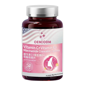 OEM/ODM özel marka cilt beyazlatma takviyeleri C vitamini <span class=keywords><strong>E</strong></span> Niacin çiğneme tabletleri - Product Image 1