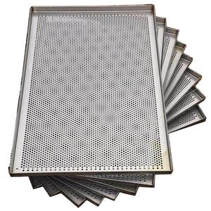 ถาดสแตนเลสแบบมีรูสำหรับอบแห้งสมุนไพร วานิลลา บุหรี่ ยาสูบ ผลไม้ และผัก - Product Image 1