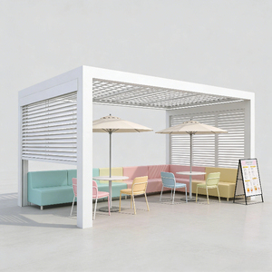 Gazebo Intelligente di Lusso in Lega di Alluminio Elettrico Tingmeihaoting, Vendita all'Ingrosso di Fabbrica, Dimensioni Personalizzabili - Product Image 3