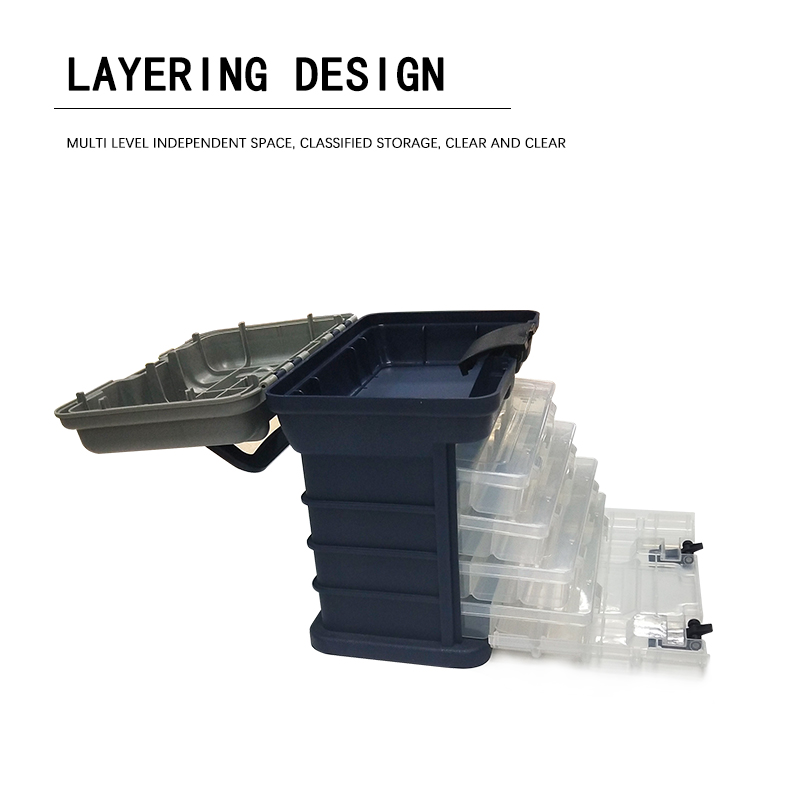 Angeln Tackle Box 5 Fach Karpfen Angeln Lockt Lagerung System Cantilever Tackle  Box| Alibaba.com