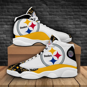 Chaussures de basket-ball avec logo personnalisable, conception de logo imprimée en 3D OEM ODM, chaussures de basket-ball classiques de haute qualité pour hommes - Product Image 5