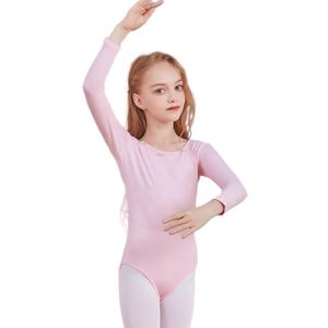 Vestiti da allenamento per bambini eleganti body da balletto a manica corta gonna abito da ballo perfetto per piccole ballerine leggings per ragazze - Product Image 1