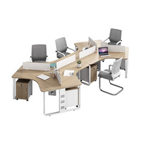 Bureau d'ordinateur de bureau moderne en bois rectangulaire BGZ-05 - Design personnalisable