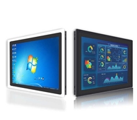 Tablette PC tout-en-un étanche de 12.1 pouces Win10/11 Pro Linux 2 LAN RJ45 2 COM RS485 WIFI Panneau industriel PC de bureau