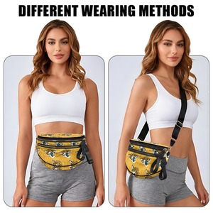 Outdoor Fanny Pack All <strong>Over</strong> Printing Sports Chest Crossbody <strong>Bag</strong> Travel <strong>Shoulder</strong> Oem Sling <strong>Bag</strong> - Product Image 4