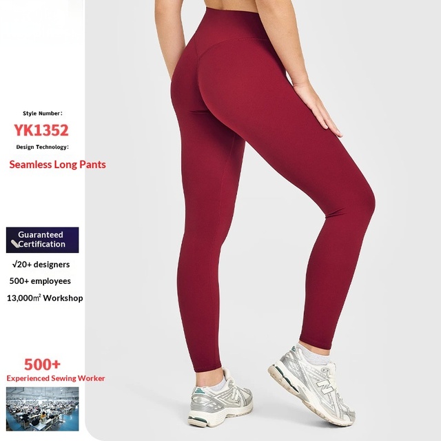 New Style High Waist Yoga Leggings Pants Custom Deep V Tummy Control Butt Lifting Yoga Leggings for Women