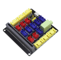 Microbit V2 papan ekspansi ioboit 3.0 Motherboard Micro: Bit papan adaptor Horizontal