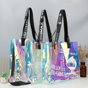 <span class=keywords><strong>Borsa</strong></span> di lusso trasparente su misura all'ingrosso del Laser del PVC, <span class=keywords><strong>borsa</strong></span> impermeabile della gelatina, <span class=keywords><strong>borsa</strong></span> ispessita di trucco - Product Image 2