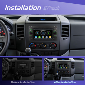 Lecteur MP5 pour voiture Podofo 2 DIN 7'' avec Carplay sans fil, Android Auto, <span class=keywords><strong>autoradio</strong></span> RDS pour <span class=keywords><strong>Ford</strong></span> Transit, <span class=keywords><strong>Fiesta</strong></span>, Focus, Galaxy, Mondeo, Fusion - Product Image 5