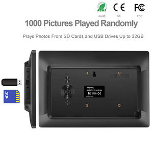 Support mural IPS 10 pouces écran tablette HD 1024*600 cadre <span class=keywords><strong>photo</strong></span> numérique télécommande électronique <span class=keywords><strong>Album</strong></span> - Product Image 4