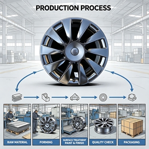 Jantes en alliage <span class=keywords><strong>noir</strong></span> de 17, 18 et 19 pouces, 5x108, 4x108 pour Ford Fusion, Mondeo, Peugeot <span class=keywords><strong>208</strong></span>, 308, 408, jantes en aluminium pour voitures particulières, vente en gros - Product Image 4
