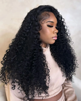 Cabello camboyano Cabello humano virgen Color natural Sin procesar Sin enredos Sin desprendimiento Paquetes rizados birmanos Cabello crudo Buena lejía