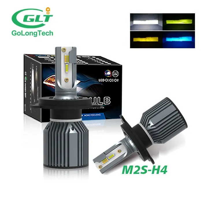 Golongtech M2S h4 Glühbirne 50w Auto Auto Licht 20000lm LED Auto Auto 9005 h11 h7 h4 c6 LED Scheinwerfer