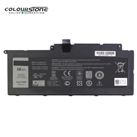 Batterie d'ordinateur portable de remplacement F7HVR pour 14-7437 15-7537 17-7746 9HRXJ T2T3J 14.8v 58Wh Li-Ion en stock