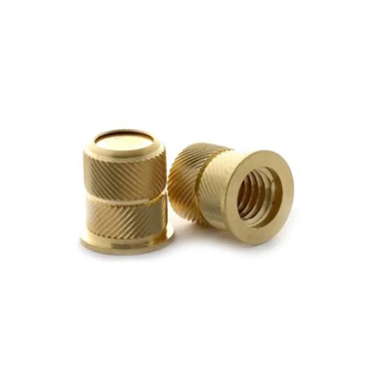 Phần cứng anodized nhôm CNC gia công phụ tùng knurling kim loại Knuckle Brass sản xuất của Knurled ống trong thép không gỉ