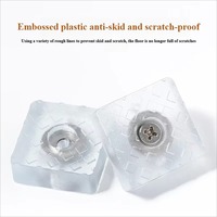 Patins de protection en silicone pour pieds de meubles, souples, antidérapants, lavables et réutilisables pour tables, chaises, canapés et tabourets, protection du sol